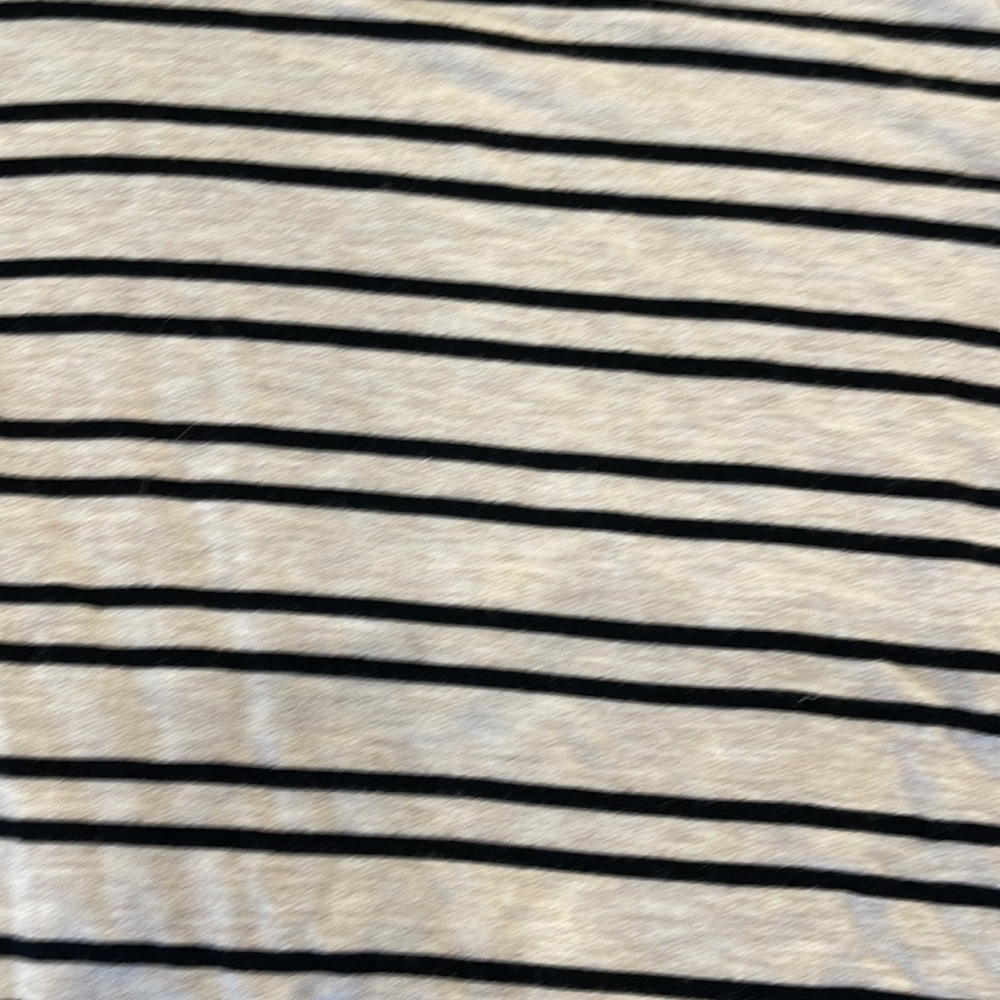 Market and spruce curved hem French terry knit top - Picture 3 of 4